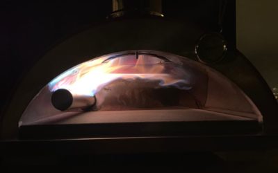 Lørdagspizzaen ble stekt i ny gassovn