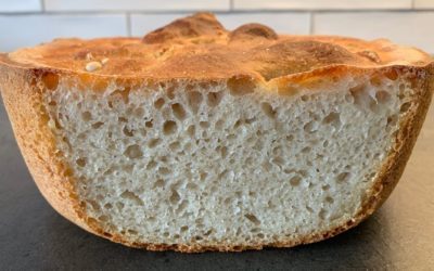 Grytebrød med poolish og surdeigsbase