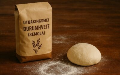 Hvorfor bruke utbakingsmel når pizzaen bakes ut?
