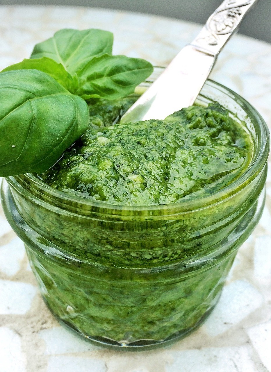 grønn pesto til pizza 2