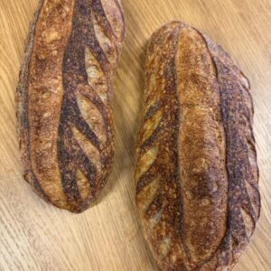2 små brød med emmer (Hentes lørdag 6. juni)