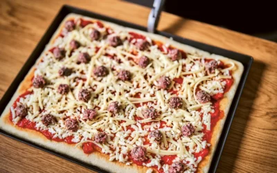 Italienske kjøttboller til pizza bolognese